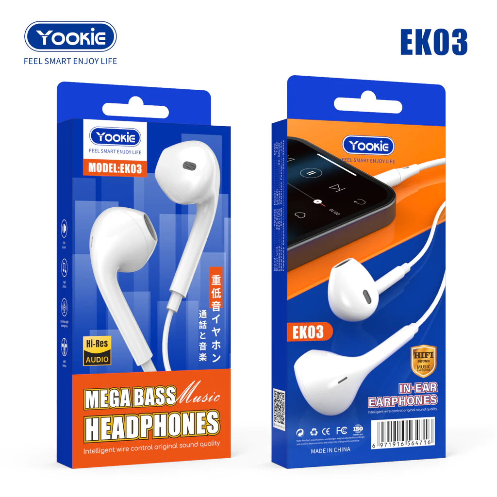 Earphones Yookie EK03