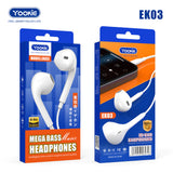 Earphones Yookie EK03