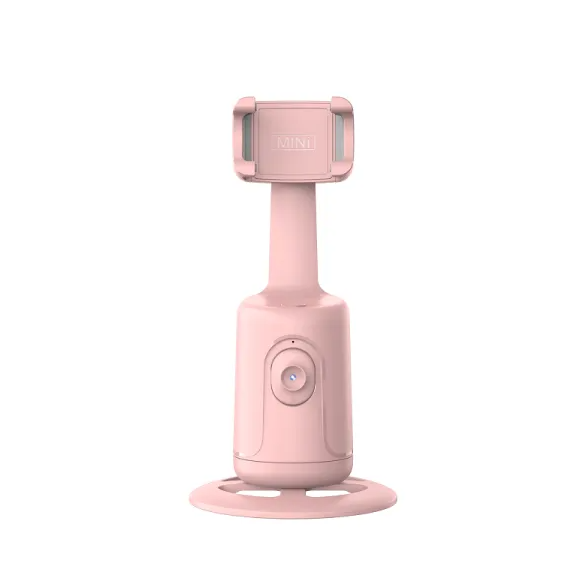 360 Degree Rotation AI Auto Face Object Tracking Mobile Stand Cell Phone Holder