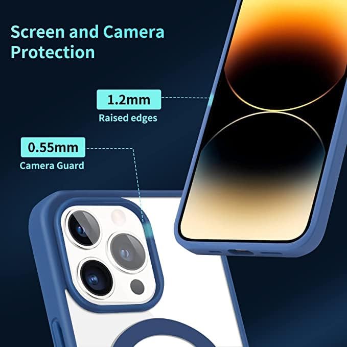 Berlia Magnetic Slim Clear Case for iPhone series