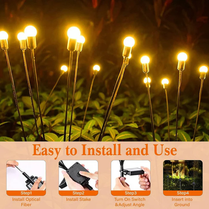 Solar Firefly Lights