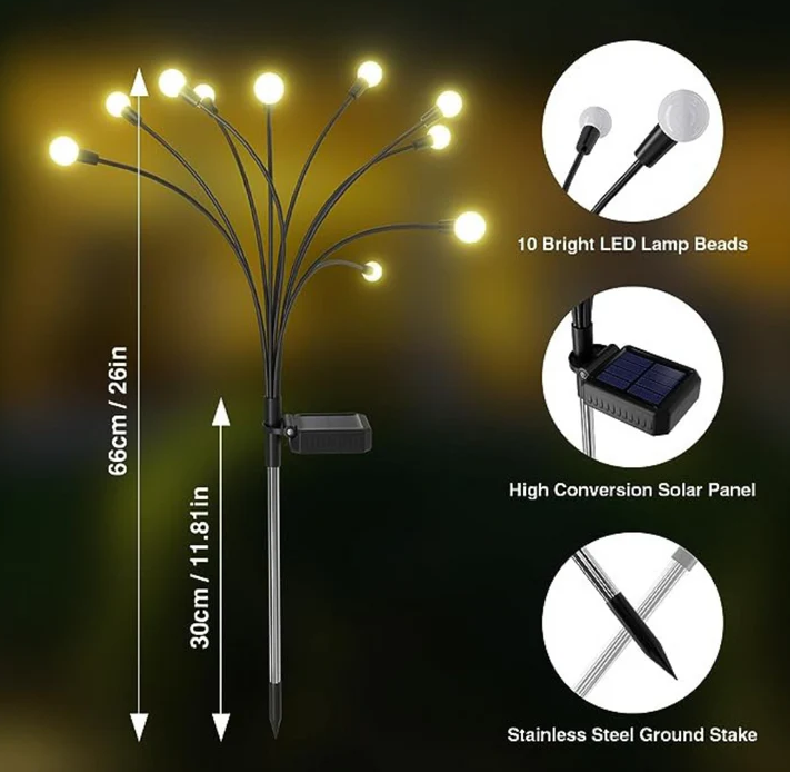 Solar Firefly Lights
