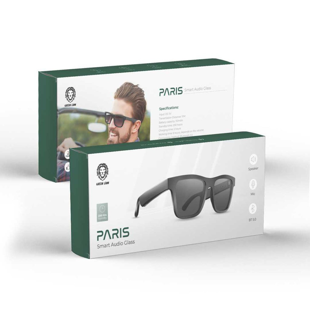 Smart Audio Glass Green Lion Paris