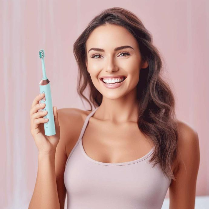 Electric Toothbrush Green Lion