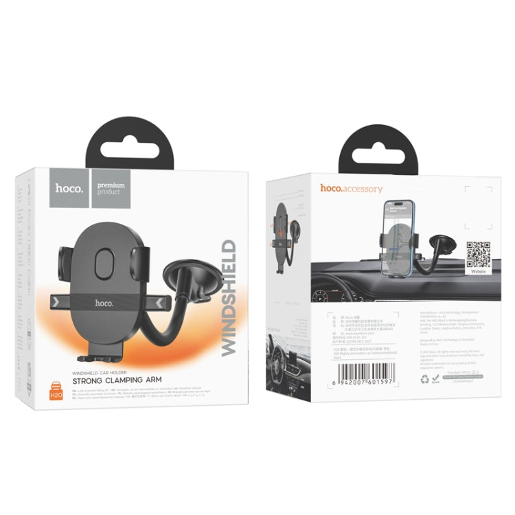 HOCO One-button Windshield Car Holder H20 Mighty