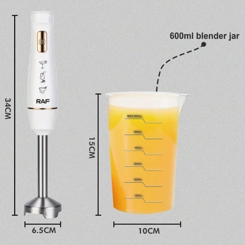 Raf Hand Blender 800W With Free Cup
