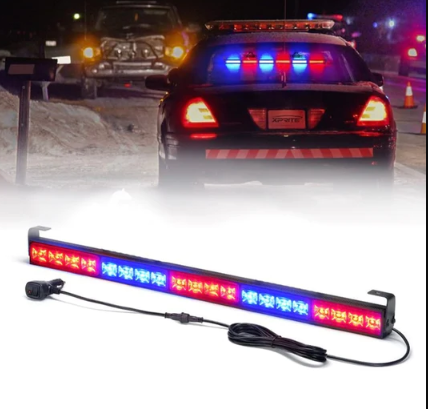 Car Police Led Bar Light Blue,Red Wireless Traffic Advisor Emergency Lights Bar