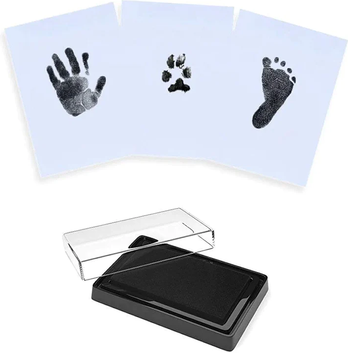 Newborn Baby Diy Hand and Footprint Kit Ink Pads