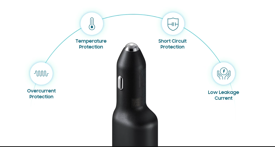 Samsung Car Charger - Fast Charge 25W