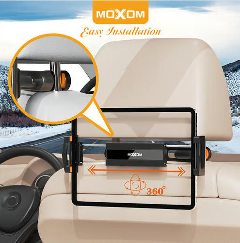 Car Headrest Tablet Mount Holder MoXom MX-VS67