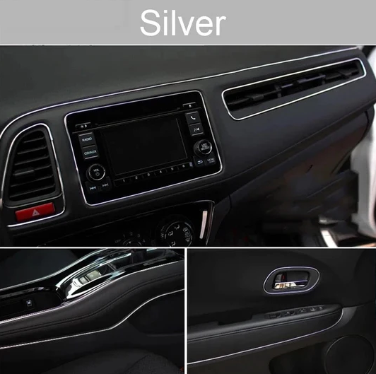5 Meter Car Interior & Exterior Decoration Trim Strip line Dashboard