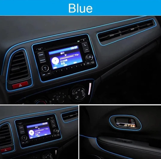 5 Meter Car Interior & Exterior Decoration Trim Strip line Dashboard