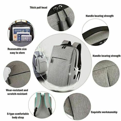 Backpack Multifunctional Business Laptop Backpack With USB Charging