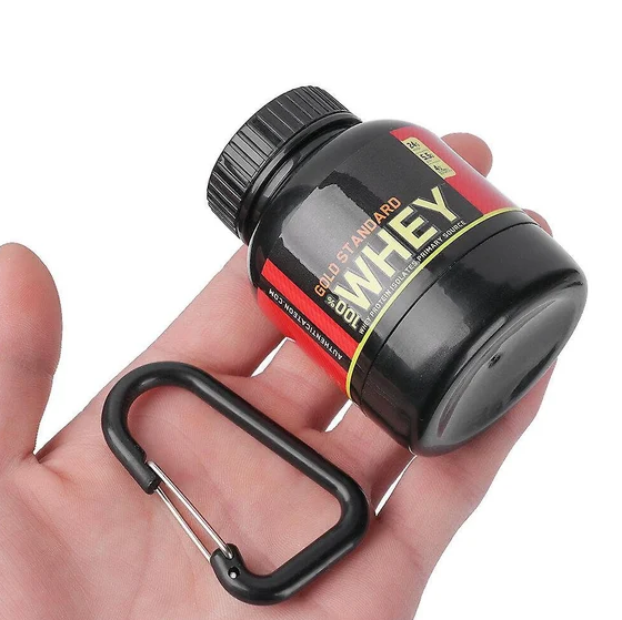 Mini Whey Protein Keychain