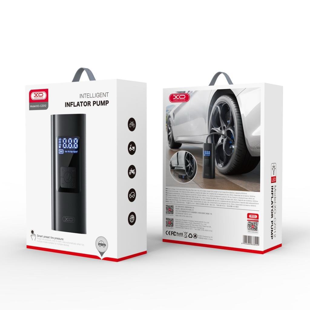 XO wireless/wired 2-use inflatable pump 6000mAh CZ012