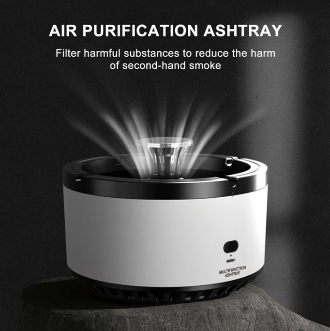 Multifunctional Ashtray