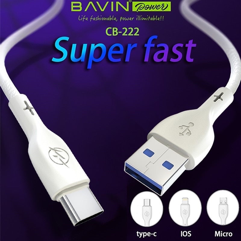 Data Cable Fast Charging Bavin CB-222