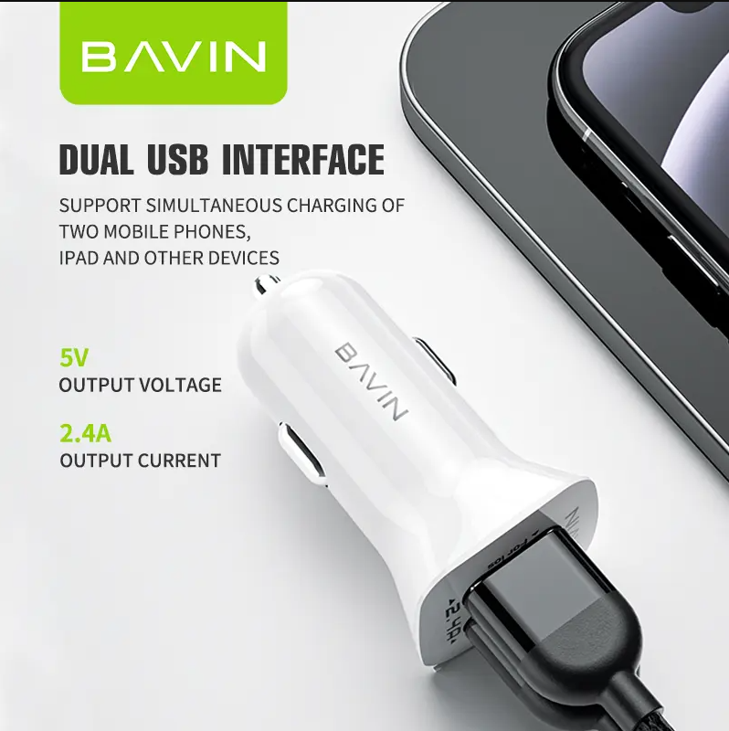 Car Charger Bavin PC253