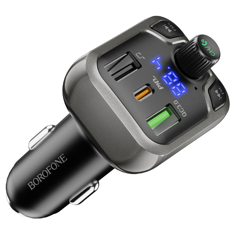 In-Car Audio Wireless FM Transmitter Borofone BC38