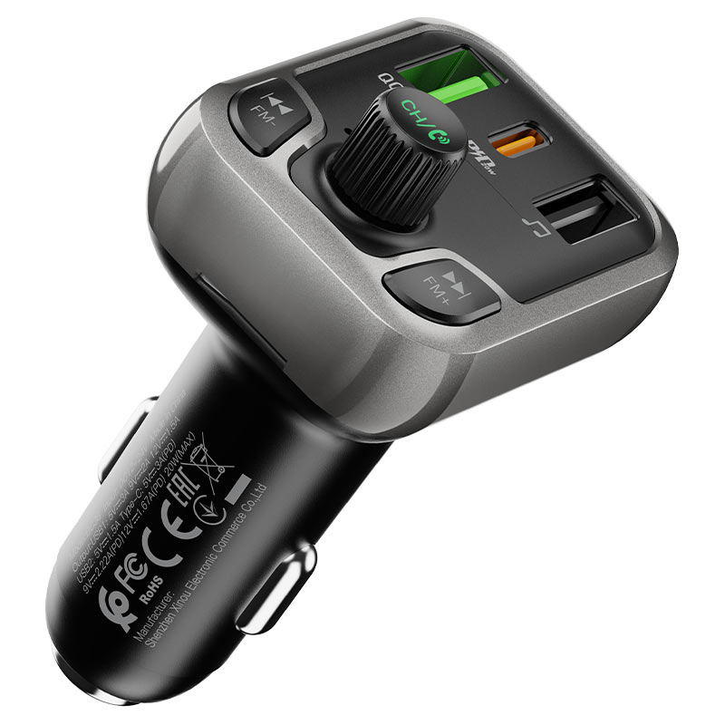 In-Car Audio Wireless FM Transmitter Borofone BC38