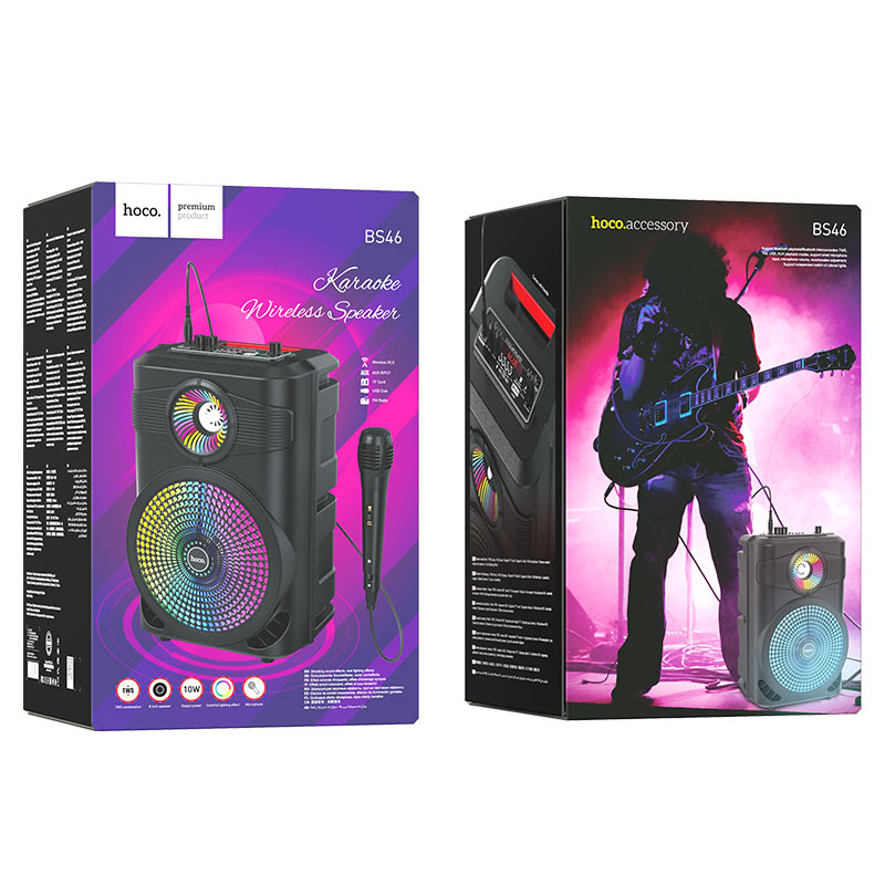Karaoke Wireless Speaker Hoco Bs46
