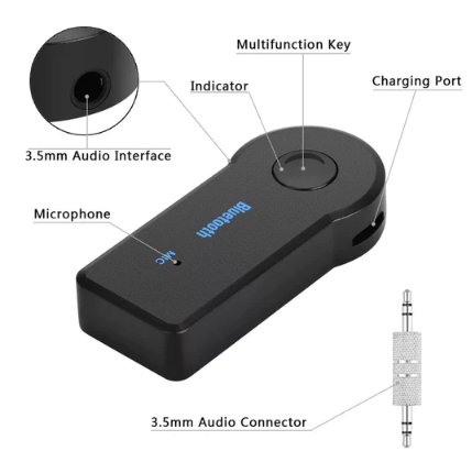 Bluetooth Aux Receiver for CAR