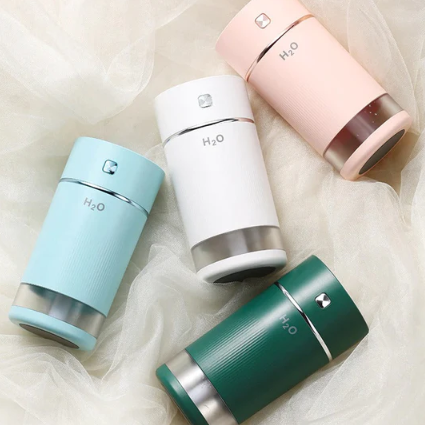 Air Humidifier Aromatherapy Colorful Lights USB Rechargeable 240ml Car Humidifier Portable