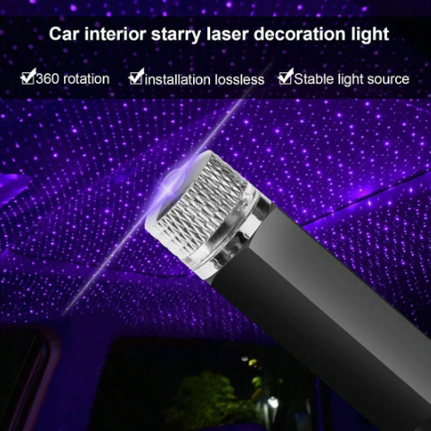 Car Roof Laser Star USB Light