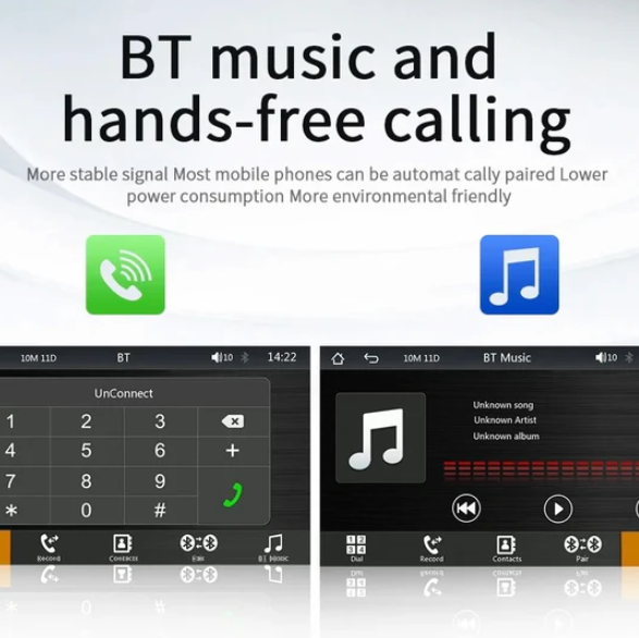 7 Inch Portable Multimedia Cigarette Input Support Car-play And Android