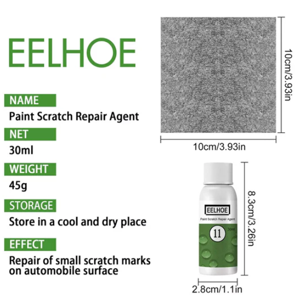 Paint scratch repair agent