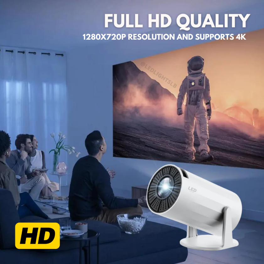 Mini Cinematic 4K Projector 130 Inch