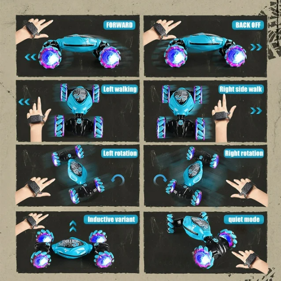 Rampant Light Music Stunt Car