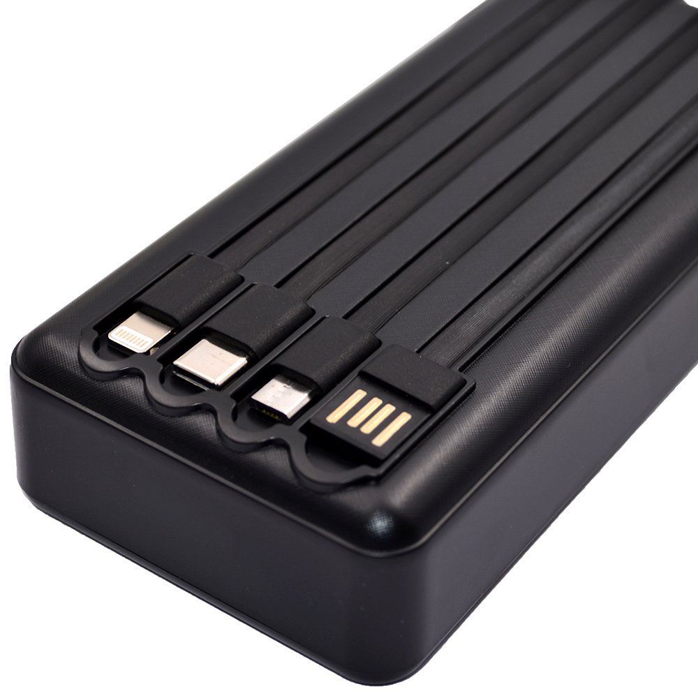 Dismountable Power Bank 4in1 Denmen 20,000mAh DP20