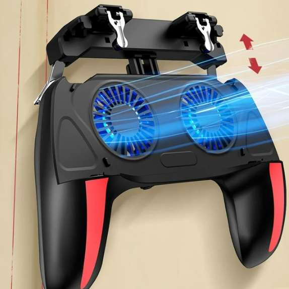 Double Fan Cooling Game Handle H10