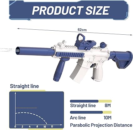 Electric Assault Water Gun 10M range