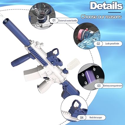 Electric Assault Water Gun 10M range