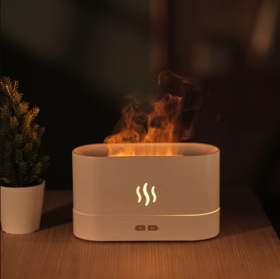 Flame Fire Humidifier Aromatherapy Diffuser