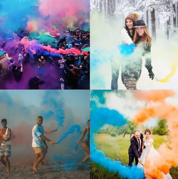 Colorful Smoke Effect Fog