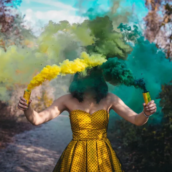 Colorful Smoke Effect Fog
