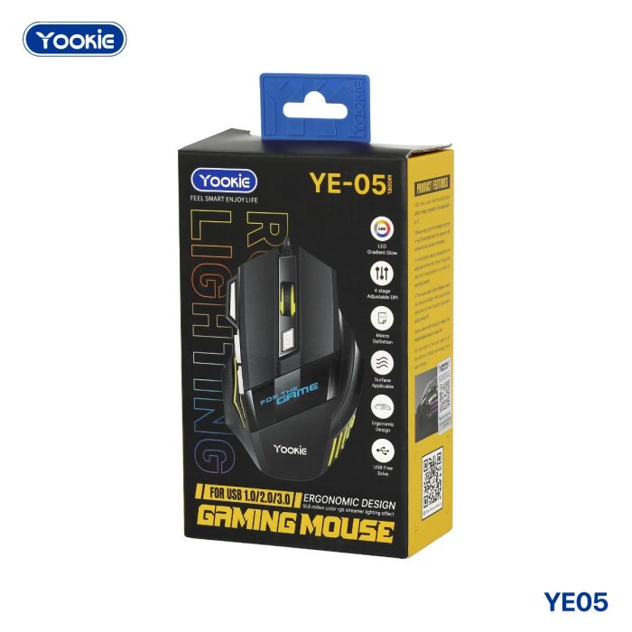 Gaming Mouse LED Yookie YE-05