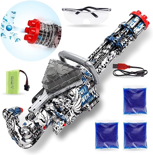 The new generation Gatling Gel Ball Gun Combo cross fire