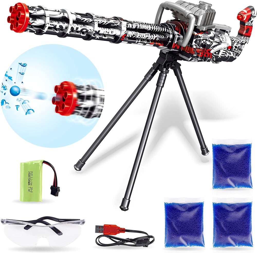 The new generation Gatling Gel Ball Gun Combo cross fire