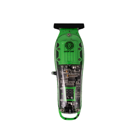 Hair Trimmer Transparent Pro Green Lion