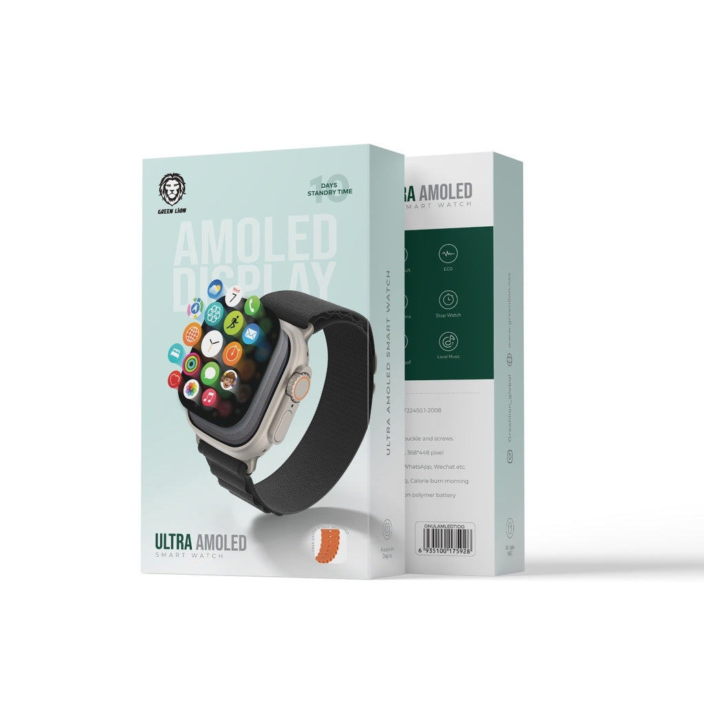 Smart Watch Green Lion Ultra Amoled