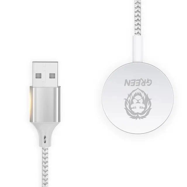 Magnetic Charging Cable For IWatch Green Lion