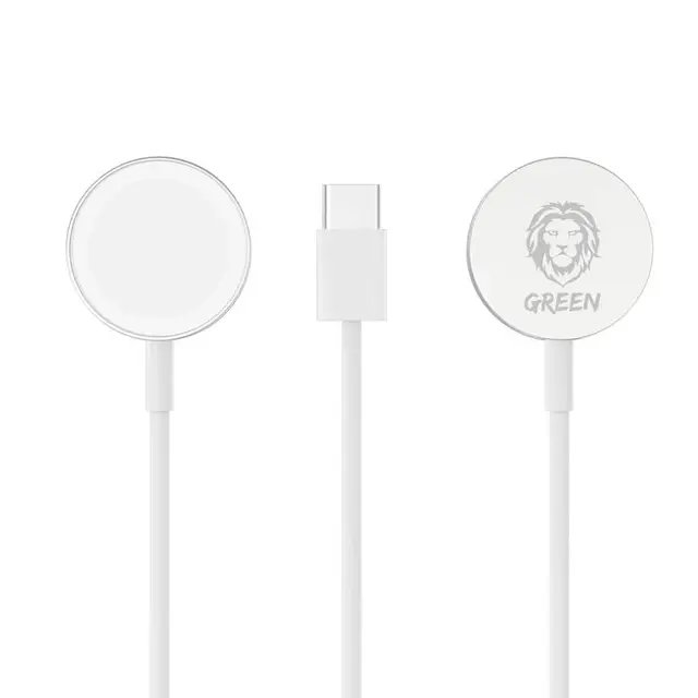 Magnetic Charging Cable For IWatch Green Lion
