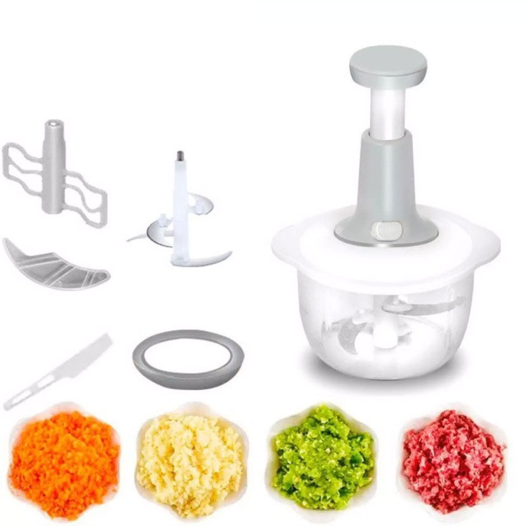 Hand food processor pushing vegetable cooker Manual