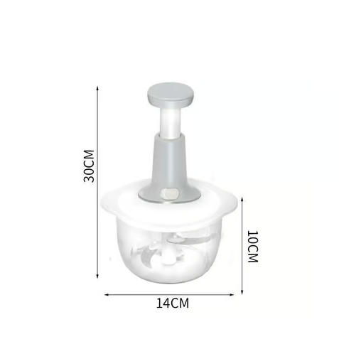 Hand food processor pushing vegetable cooker Manual