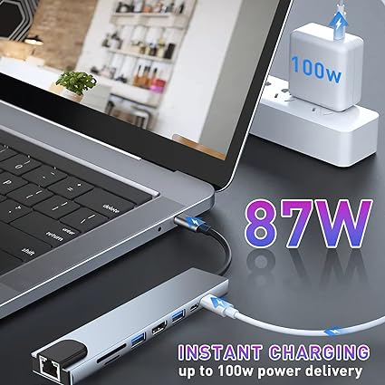 Type-C To HDTV 8 in 1
