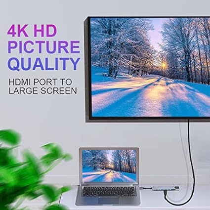 Type-C To HDTV 8 in 1